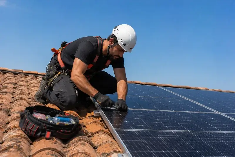 Maintenance et monitoring de panneaux solaires à Cheix-en-Retz